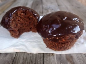cuketové muffiny s čokoládou