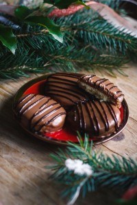vianočné pečivo karamelové sušienky