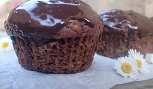 cuketové muffiny s čokoládou